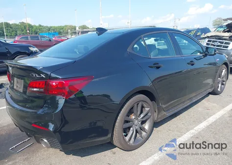 2020 Acura Tlx A-Spec/A-Spec W/Red Leather from USA, damaged, VIN 19UUB2F68LA004199